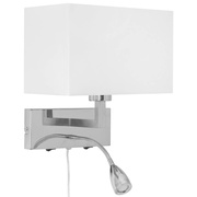 Wandleuchte, <BR>SAVOY, <BR>1 x E27/60W,<BR>LED/4W