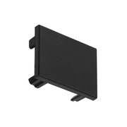 Schienenendkappe,<BR>PUNTI,<BR>schwarz