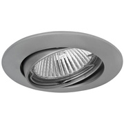 Einbauleuchte,<BR>Aluminium/Alumatt,<BR>mit GU5,3 Fassung,<BR>schwenkbar 30�,<BR>Deckenausschnitt � 68