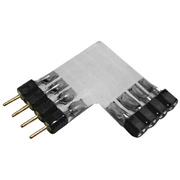 Steck-Eckverbinder 90 fr<BR>RGB-LED-Flexstreifen mit<BR>5050-RGB-SMD-LEDs