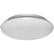 LED-Sensorleuchte,<BR>DL VARIO QUATTRO<BR>PRO LED SILBER,<BR>LED/14W, 4000K, 1.430 lm,<BR>IR-Sensor,  310