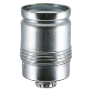 Metallfassung E27,<BR>ohne Auengewinde