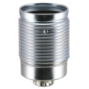 Metallfassung E27,<BR>mit Auengewinde