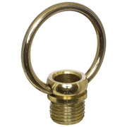 Ringnippel,<BR>leichte Ausfhrung,<BR>Messing, AG-M10