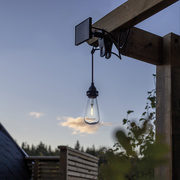 Solar-Au�enpendelleuchte,<BR>1 warmwei�e LED