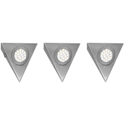 LED-Mbelunterbauleuchte,<BR>3er-Set,<BR>LED/3W,<BR>3000K