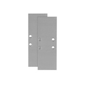 Alu-Endkappe mit Schrauben, E66,<BR>f�r Profil PL13,<BR>geschlossen