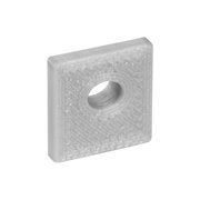 Kunststoffendkappe,<BR>f�r Alu-Profil Exo-A2_13,<BR>mit �ffnung