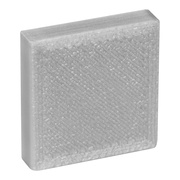 Kunststoffendkappe,<BR>f�r Alu-Profil Exo-N2_16,<BR>geschlossen