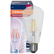 LED-Filament-Lampe,<BR>PHARATHOM RETROFIT,<BR>Edison-Form, klar, E27/6,5W<BR>806 lm, 2700K