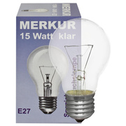 AGL,<BR>E27/15W,<BR>klar