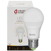 LED-Lampe, AGL-Form,<BR>E27/12W, opal matt, 1000 lm,<BR>2700K, L 123,  65