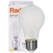 LED-Filament-Lampe,<BR>RaLED STAR STANDARD,<BR>AGL-Form, matt,<BR>E27, 12W (100W), 1.521 lm,<BR>2700K