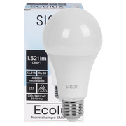 LED-Lampe,<BR>ECOLUX,<BR>AGL-Form,<BR>E27,<BR>4000K
