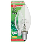 Kerzenlampe, E14/60W, klar