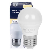 LED-Tropfenlampe, matt, <BR>E27/5,5W (40W), 470 lm