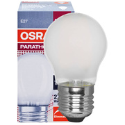 LED-Filament-Lampe,<BR>DIM RETROFIT CLASSIC P,<BR>Tropfen-Form, matt,<BR>E27,<BR>2700K