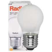 LED-Filament-Lampe<BR>LED ESSENCE CLASSIC,<BR>Tropfen-Form, matt,<BR>E27/4,2W (40W), 470 lm,<BR>2700K