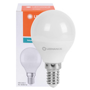 LED-Lampe,<BR>CLASSIC P VALUE,<BR>Tropfen-Form, opal,<BR>E14/4,9W (40W), 470 lm