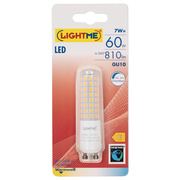 LED-Lampe,<BR>Rhren-Form, klar,<BR>GU10/7W (60W), 810 lm,<BR>2700K