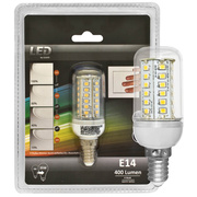 LED-Rhrenlampe, klar,<BR>E14/230V/4W (35W), 400 lm