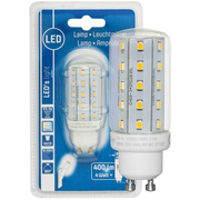 LED-Rhrenlampe, klar,<BR>GU10/230V/4W, 400 lm