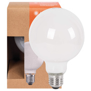 LED-Filament-Lampe,<BR>CLASSIC GLOBE,<BR>Globe-Form, matt,<BR>E27,<BR>3000K