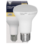 LED-Reflektorlampe,<BR>R63, R80,<BR>E27,<BR>2700K