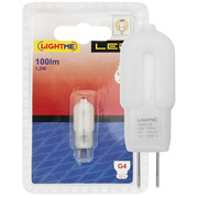 LED-Stiftsockellampe,<BR>G4/12V/1,2W (12W), 100 lm