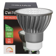 LED-Reflektorlampe, PAR16,<BR>HALED III,<BR>GU10, 8W (75W), 500 lm,<BR>2700 bis 2100K