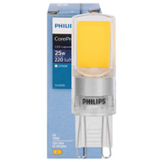 LED-Stiftsockellampe, klar,<BR>COREPRO,<BR>G9,<BR>2700K
