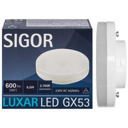 LED-Reflektorlampe,<BR>LUXAR,<BR>GX53/6,5W, 600 lm,<BR>2700K