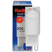 LED-Stiftsockellampe, klar,<BR>RaLED PIN20,<BR>G9/1,8W (20W), 200 lm