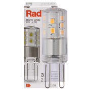LED-Stiftsockellampe, klar,<BR>LED STAR PIN,<BR>G9/3W (30W), 320 lm,<BR>2700K