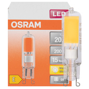 Stiftsockellampe, klar,<BR>LED BASE PIN,<BR>G9,<BR>2700K