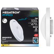 LED-Reflektorlampe,<BR>BRIGHTEYE LED,<BR>GX53/7W, 500 lm,<BR>2700K