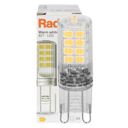 LED-Stiftsockellampe, klar,<BR>RaLED PIN50,<BR>G9,<BR>2700K