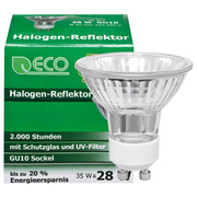 Halogenlampe, PAR16,<BR>230V/GU10, <BR>Abstrahlwinkel 40
