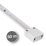 LED-Flexstreifen 230V,<BR>Rollenware,<BR>L 50 m, 72 LEDs/m,<BR>1.250 lm/m,<BR>2700K