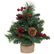 Weihnachtsbumchen, H 300,<BR>rote Deko