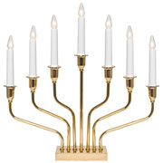 Weihnachtsleuchter,<BR>BROSA, <BR>7 x E10/34V/3W