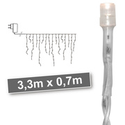 LED-Minilichtervorhang, <BR>warmweie LEDs