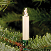 kabellose Kerzen,<BR>LUMIX SUPERLIGHT MINI,<BR>Basis-Set, 12 Stck,<BR>superhelle warmweie LEDs,<BR>cremefarben