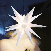 Weihnachtsstern,<BR>VECTRA 3D,<BR>12 warmweie LEDs,<BR> 600