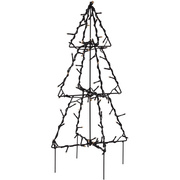 LED-Tannenbaum,<BR>FOLDY,<BR>90 warmweie LEDs