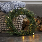 LED-Trkranz,<BR>THUJA,<BR>20 warmweie LEDs,<BR> 400