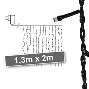 LED-Minilichtervorhang,<BR>120 superwarmweie LEDs