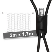 LED-Lichternetz,<BR>CHRISSLINE COMBI,<BR>100 superwarmweie LEDs,<BR>Verlngerungs-Kette