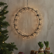 Kranz,<BR>DROP FLOWER,<BR>270 warmweie LEDs
