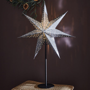 Weihnachtsstern,<BR>GLEAM,<BR>1 x E14/25W,<BR> 450, H 640